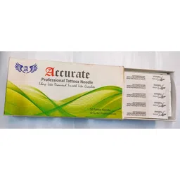 ACCURATE TATTOO NEEDLE 1009 FLAT image 2