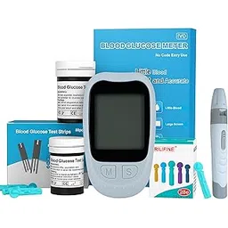 ACCUTRUST Blood Glucose Monitor Kit with Glucometer, 50 Test Strips, 50 Lancets, Lancing Device, and Storage Case – No Coding, Large Display, Fast & Accurate Results for Diabetes Testing at Home-picture-11