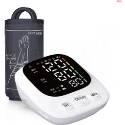 Accutrust LED Display Digital BP Monitor | Automatic Blood Pressure Machine with Hypertension Indicator, USB + Battery Power & Memory Function Bp Monitor-picture-16