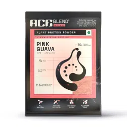 Ace Blend INTENSE, 30G A-Grade Vegan Plant Protein Powder for Men & Women, Sport Use, Complete BCAA Profile, Lean Muscle Growth & Recovery, Rapid Absorption, Gut Friendly | Pink Guava-picture-15