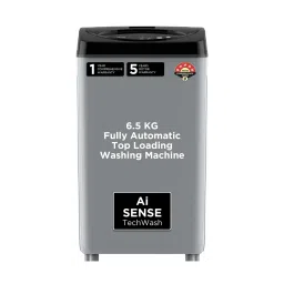 acer 6.5 kg 5 Star Fully Automatic Top Load Washing Machine (Quad Wash, AR65FATLP0EC, AiSense, Grey)-picture-23