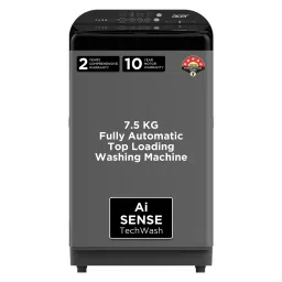 acer 7.5 kg 5 Star Fully Automatic Top Load Washing Machine (Halo Wash, AR75FATLP1GT, AiSense, Grey)-picture-11