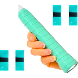 acers Grip Badminton/Tennis/Squash/Pickleball Racket OverGrip Teal Blue Smooth Tacky-picture-23