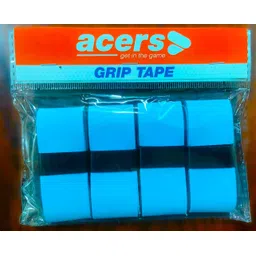 acers Pack of 4 AntiSlip Light Blue Grip for Badminton/Squash/Tennis Rackets Dry Feel-picture-15