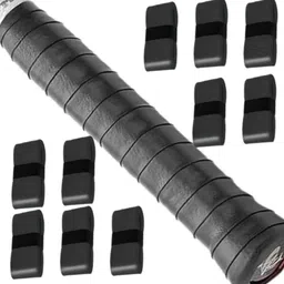 acers Pack of 4 Black ovegrips Smooth Tacky-picture-21