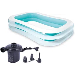 acqua scape 8.5-Feet 2 Stripped Bath Tubs for Adults Spa Inflatable Swimming Pool-picture-26