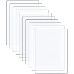 Acrylic, CLEAR (TRANSPARENT) Acrylic sheet 3mm Thick of A-4 Size Used For Art & Craft, Decoration, DIY Projects, Glass Painting, Photo frames.-picture-41