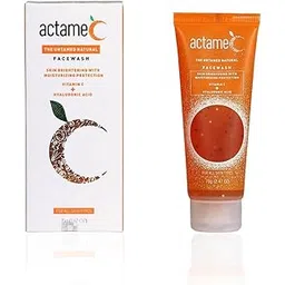 actame C Vitamin C Facewash | Skin Brightening with Moisturizing Protection | The Untamed Natural Facewash | Net Weight - 70g | (Pack of 1)-picture-18