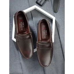 action Lightweight | Comfortable | Trendy | Daily Wear | Synthetic Leather Loafers For Men-picture-33