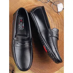 action Lightweight | Comfortable | Trendy | Daily Wear | Synthetic Leather Loafers For Men-picture-24
