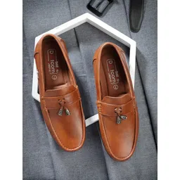 action Lightweight | Comfortable | Trendy | Daily Wear | Synthetic Leather Loafers For Men-picture-17
