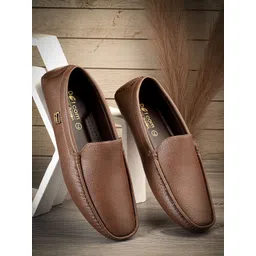 action Lightweight | Comfortable | Trendy | Daily Wear | Synthetic Leather Loafers For Men-picture-17