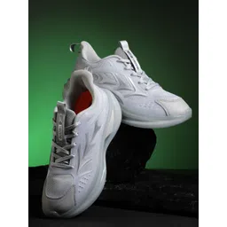 Action Men Mesh Lace Up Running Shoes-picture-18