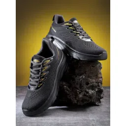Action Men's Black Running Shoes-picture-13