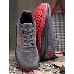 Action Men's Dark Grey Running Shoes-picture-10