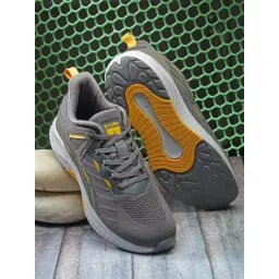 Action Men's Dark Grey Running Shoes-picture-30