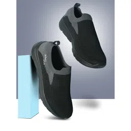 Action EVA Flotter Men Textured Mesh Comfort Insole Slip-On Sneakers-picture-21