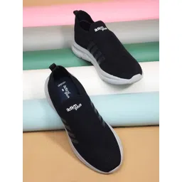 Action Plus Men Woven Design Round Toe Slip-On Sneakers-picture-18