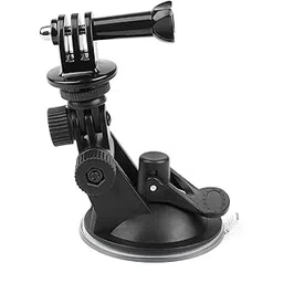 Action Pro Car Windshield Suction Cup Mount with 1/4" Tripod Mount Adapter Screw Compatible with GoPro-13/12/11/10/9/8/7/6/5/SJCAM/Noise Play/YI/Eken/DJI OSMO and Other Action Cameras-picture-31