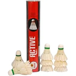 Active Feather Shuttle, White, Medium Fast, Pack of 10-picture-28