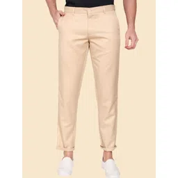 AD & AV Men Mid-Rise Easy Wash Chino Trousers-image-38