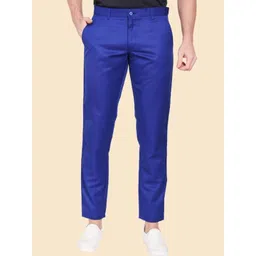 AD & AV Men Mid Rise Easy Wash Chinos Trousers-image-39