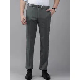AD & AV Men Mid-Rise Easy Wash Formal Trousers-image-19