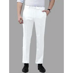 AD & AV Men Mid-Rise Easy Wash Formal Trousers-image-18