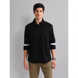 AD by Arvind Black Slim Fit Shirt-picture-19