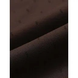 Ad By Arvind Brown Cotton Slim Fit Printed Shirt image 5