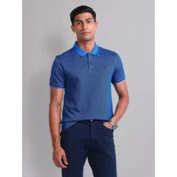 Ad By Arvind Brown Cotton Slim Fit T-Shirts-picture-17