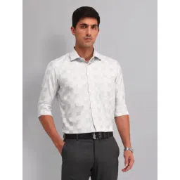Ad By Arvind Dark Grey Regular Fit Checks Shirt-picture-44