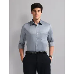 AD by Arvind Grey Regular Fit Shirt-picture-22
