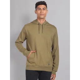 AD By Arvind Hooded Kangaroo Pocket Cotton Pullover Sweatshirt-picture-14