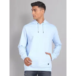 AD By Arvind Hooded Kangaroo Pocket Cotton Pullover Sweatshirt-picture-15