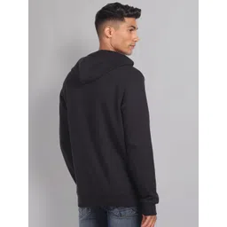 AD By Arvind Hooded Kangaroo Pocket Cotton Pullover Sweatshirt image 2