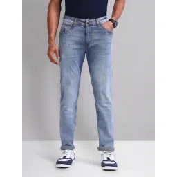 Ad By Arvind Light Blue Regular Fit Jeans-picture-35