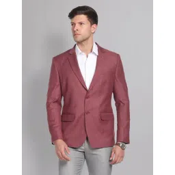 AD by Arvind Light Red Regular Fit Blazer-picture-30
