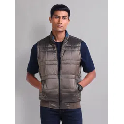 AD By Arvind Men Checked Polyester Reversible Padded Jacket-picture-26