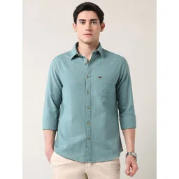 AD By Arvind Men Classic Slim Fit Opaque Casual Shirt-picture-39
