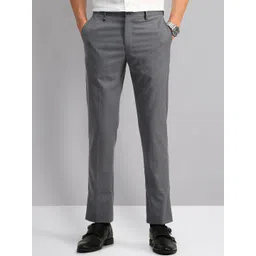 AD By Arvind Men Mid-Rise Formal Trousers-picture-34
