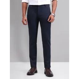 AD By Arvind Men Mid-Rise Regular Fit Formal Trousers-picture-39