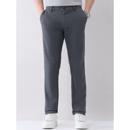 AD By Arvind Men Slim Fit Chinos Trousers-picture-32