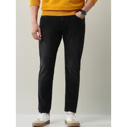 AD By Arvind Men Slim Fit Mid-Rise Light Fade Jeans-picture-24