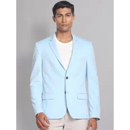 AD By Arvind Slim-Fit Single-Breasted Blazer-picture-10