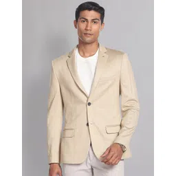 AD By Arvind Slim-Fit Single-Breasted Formal Blazer-picture-22