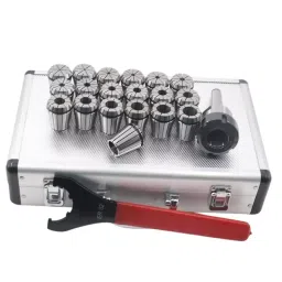 A.D INTERNATIONAL R8 Taper ER32 Collet Set Chuck Kit With 22 Pcs Collets 0.0004 inch (0.01 mm) Accuracy for CNC Processing, Boring, Milling, 100-CS-158-picture-32