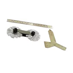 A.D INTERNATIONAL Thread Pitch Gauge, SS Scale and SS Universal Grinding Gauge Combo with 51 Blades, BSW and Metric Measurement System, SS-CUDD-3Y7C (Set of 3)-picture-27