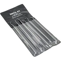 AD International Professional Dental Tool Kit I Medical Safe-Stainless Steel I Dentist Pick, Dental Tarter Scraper for Tooth Stains Remover-picture-21