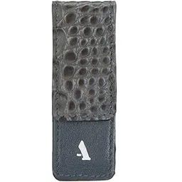 adamis Leather Money Clip Wallet and Credit Card Holder for Men and Women Slim Design Front Pocket, 7 cm, W336 Grey-picture-49